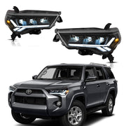 Vland Carlamp LED Projector Headlights For 2014-2024 Toyota 4Runner