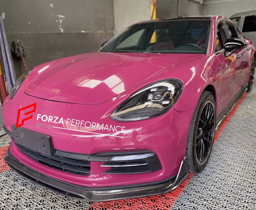 Buy Now CARBON FRONT LIP for PORSCHE PANAMERA 971 GTS 2020+ and upgrade car parts from SIR Tuning at the Best Price. Headlights, Tail lights, Bodykits, Navigations, body kit and more - Fast & Free Shipping within Europe, US & Worldwide.