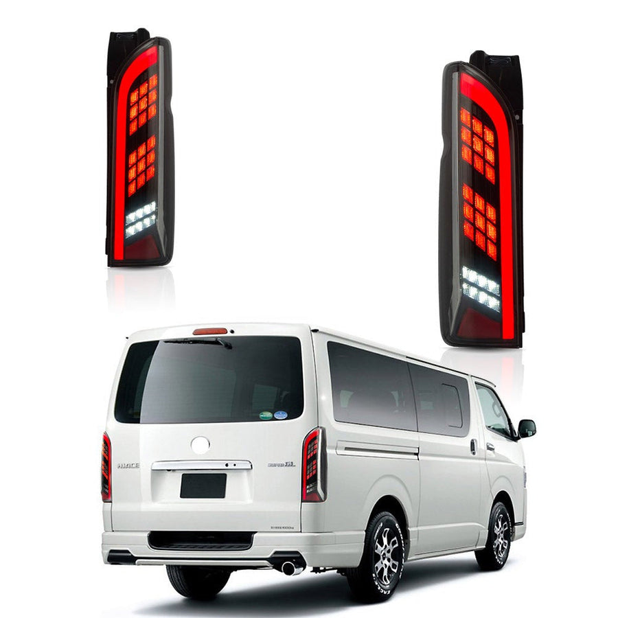Buy Now Vland Carlamp LED Tail Light For Toyota Hiace 2005-2018 and upgrade car parts from SIR Tuning at the Best Price. Headlights, Tail lights, Bodykits, Navigations, Tail lights and more - Fast & Free Shipping within Europe, US & Worldwide.