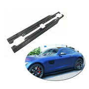 CARBON FIBER SIDE SKIRTS for AMG GT S COUPE C190 2014 - 2017