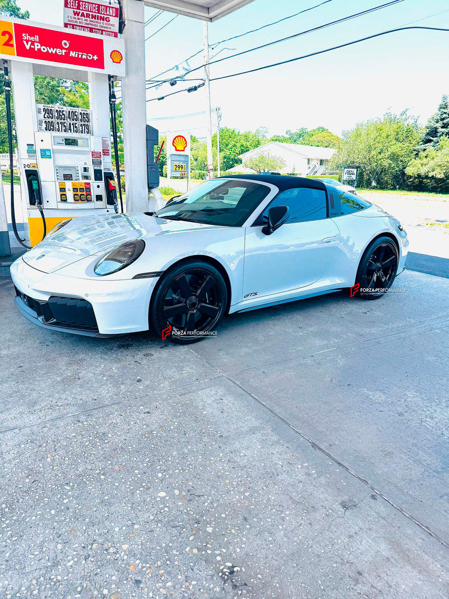 Buy Now 20 21 INCH CENTERLOCK FORGED WHEELS RIMS for PORSCHE 911 992.2 TARGA 4 GTS 2025 and upgrade car parts from SIR Tuning at the Best Price. Headlights, Tail lights, Bodykits, Navigations, wheels and more - Fast & Free Shipping within Europe, US & Worldwide.