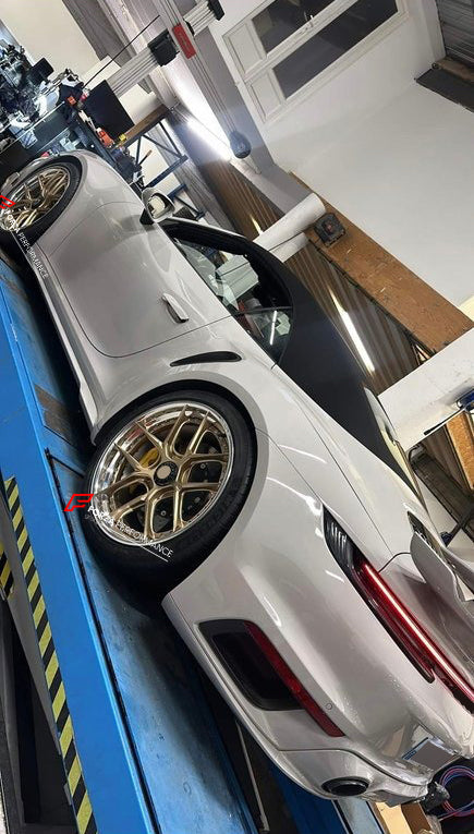 Buy Now 20 21 INCH FORGED WHEELS RIMS for PORSCHE 911 992 TURBO S and upgrade car parts from SIR Tuning at the Best Price. Headlights, Tail lights, Bodykits, Navigations, wheels and more - Fast & Free Shipping within Europe, US & Worldwide.