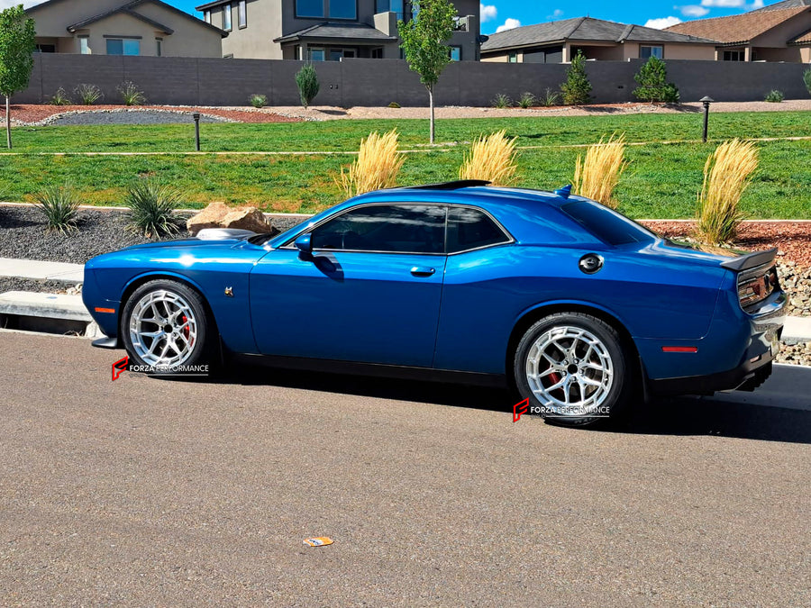 Buy Now 20 INCH FORGED WHEELS RIMS for DODGE CHALLENGER 2021 SCATPACK and upgrade car parts from SIR Tuning at the Best Price. Headlights, Tail lights, Bodykits, Navigations, Gallery and more - Fast & Free Shipping within Europe, US & Worldwide.