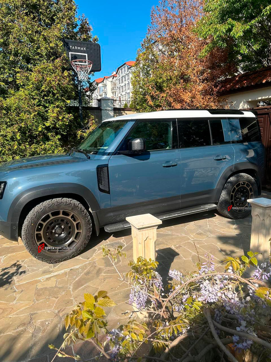 Buy Now 20 INCH FORGED WHEELS RIMS for LAND ROVER DEFENDER L663 2020+ and upgrade car parts from SIR Tuning at the Best Price. Headlights, Tail lights, Bodykits, Navigations, wheels and more - Fast & Free Shipping within Europe, US & Worldwide.