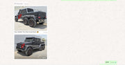 20 INCH FORGED WHEELS RIMS for MERCEDES-BENZ G-CLASS G63 W463 1990 REPLICAR 6x6 700
