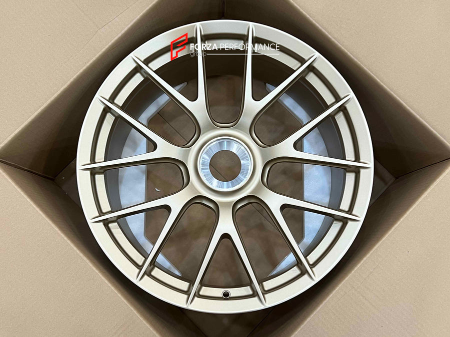 Buy Now 20 INCH FORGED WHEELS RIMS FOR PORSCHE 718 GT4RS R-1 and upgrade car parts from SIR Tuning at the Best Price. Headlights, Tail lights, Bodykits, Navigations, Gallery and more - Fast & Free Shipping within Europe, US & Worldwide.