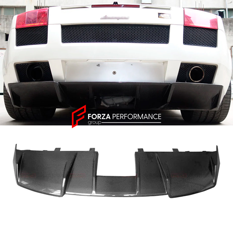 AUTHENTIC DARWINPRO CARBON REAR DIFFUSER for LAMBORGHINI GALLARDO 2004 - 2008