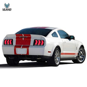 2005-2009 Ford Mustang 5th Gen S197 Vland LED Tail Lights Amber Sequential Turn Signal