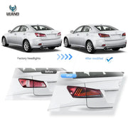 06-13 Lexus IS250 IS350 ISF IS300 220d 200d(XE20) Vland LED Tail Lights Upgraded