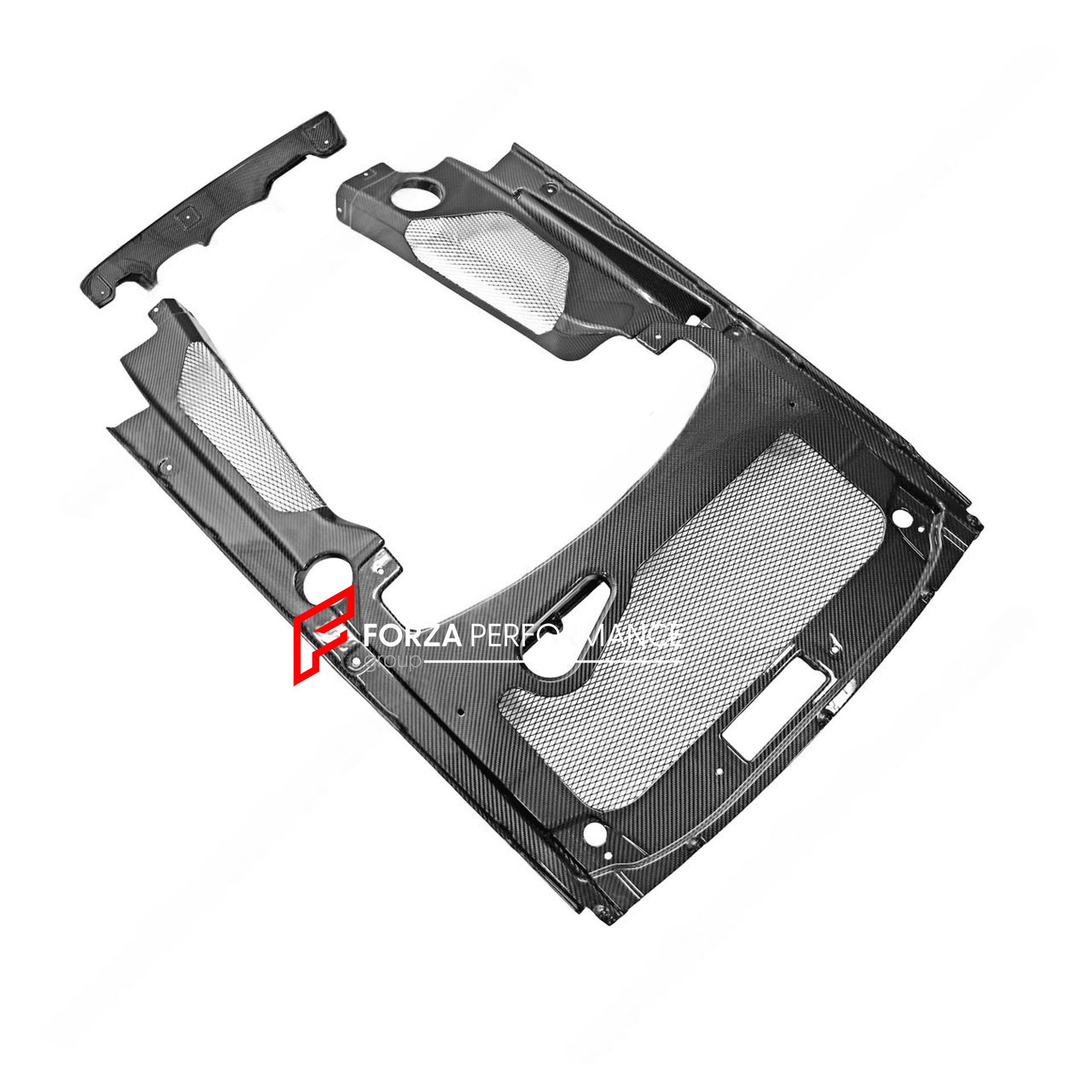 CARBON ENGINE BAY KIT for LAMBORGHINI GALLARDO LP550 LP560 LP570 2008 - 2014