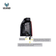 VW Transporter T5 Multivan Caravelle 2010-2014 Vland LED Tail Lights [E-mark]