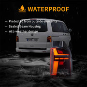 VW Transporter T5 Multivan Caravelle 2010-2014 Vland LED Tail Lights [E-mark]