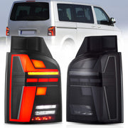 VW Transporter T5 Multivan Caravelle 2010-2014 Vland LED Tail Lights [E-mark]