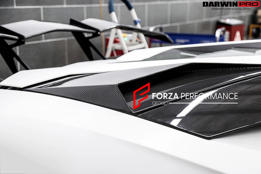 CARBON REAR SIDE SCOOPS for LAMBORGHINI AVENTADOR LP700 LP740 2011 - 2017