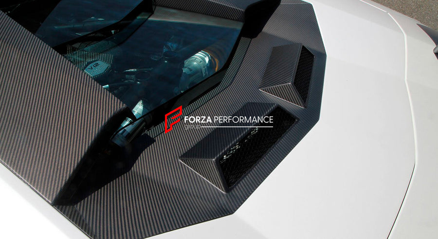 Buy Now CARBON AIR INTAKE PANEL for LAMBORGHINI AVENTADOR LP700 2011 - 2017 and upgrade car parts from SIR Tuning at the Best Price. Headlights, Tail lights, Bodykits, Navigations, body kit and more - Fast & Free Shipping within Europe, US & Worldwide.