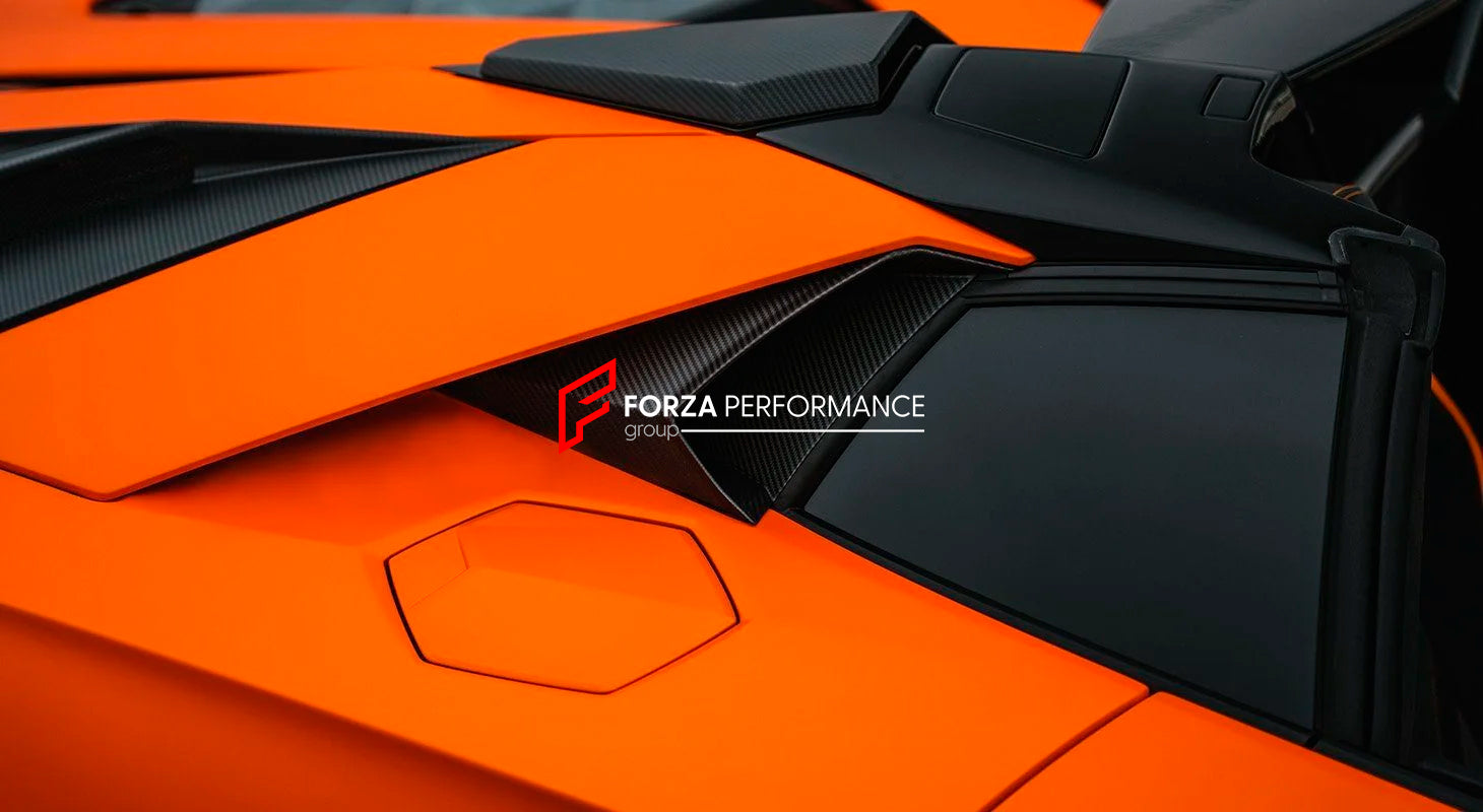 CARBON SIDE WINDOW AIR INTAKES for LAMBORGHINI AVENTADOR LP700 2011 - 2017