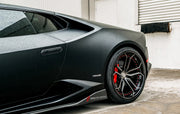 CARBON SIDE SKIRTS for LAMBORGHINI HURACAN LP610-4 LP580-2 COUPE 2014 - 2019
