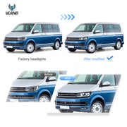 VW Transporter T6 2015-2019 Vland LED Headlights [E-mark]