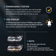 VW Transporter T6 2015-2019 Vland LED Headlights [E-mark]