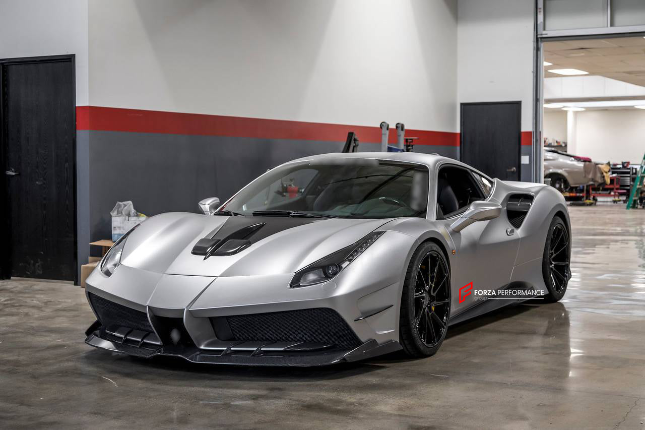 CARBON BODY KIT for FERRARI 488 GTB SPIDER 2015 - 2019