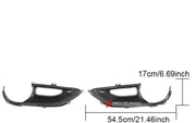 CARBON REAR TAIL LIGHT COVERS for FERRARI 488 GTB SPIDER 2015 - 2019