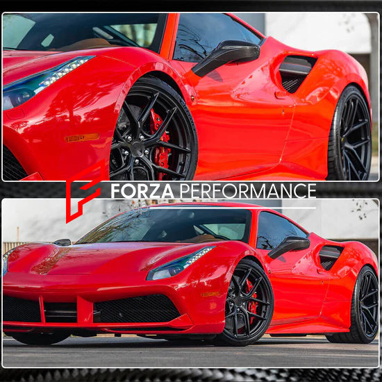 CARBON AIR VENTS COVER for FERRARI 488 GTB SPIDER 2015 - 2019