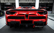 CARBON REAR DIFFUSER for FERRARI 488 SPIDER F8 2015 - 2019