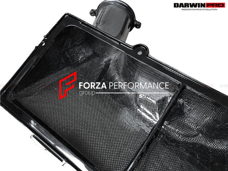 AUTHENTIC DARWINPRO CARBON FIBER AIRBOX for FERRARI 488 GTB SPIDER FERRARI F8 TRIBUTO 2015 - 2022