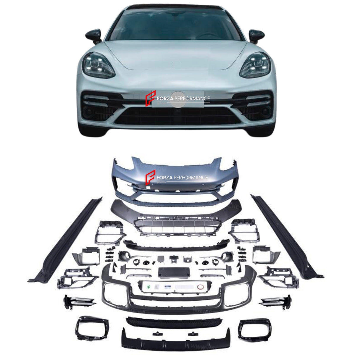 BODY KIT for PORSCHE PANAMERA 971 2017-2023 UPGRADE to 971.2 TURBO S STYLE
