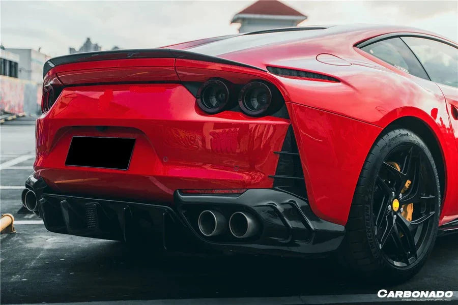 Rear Diffuser with Light for 2018-UP Ferrari 812 Superfast MSY Style