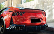 DRY CARBON REAR BUMPER VENTS for FERRARI 812 SUPERFAST GTS 2017 - 2024