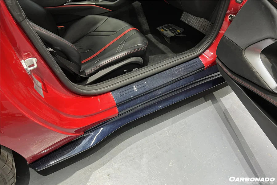 DRY CARBON SIDE SKIRTS for FERRARI 812 SUPERFAST