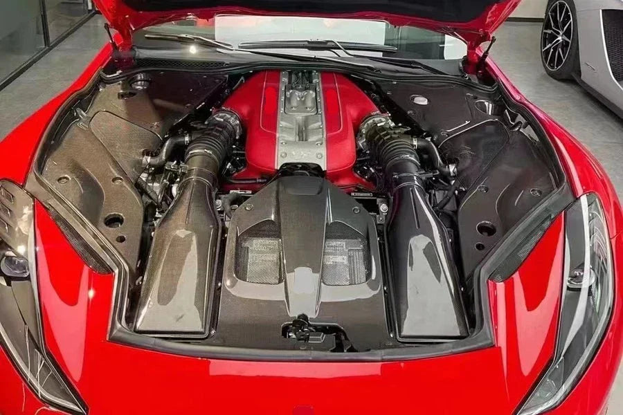 Engine Bay Panels for 2018-UP Ferrari 812 Superfast GTS OEM Style