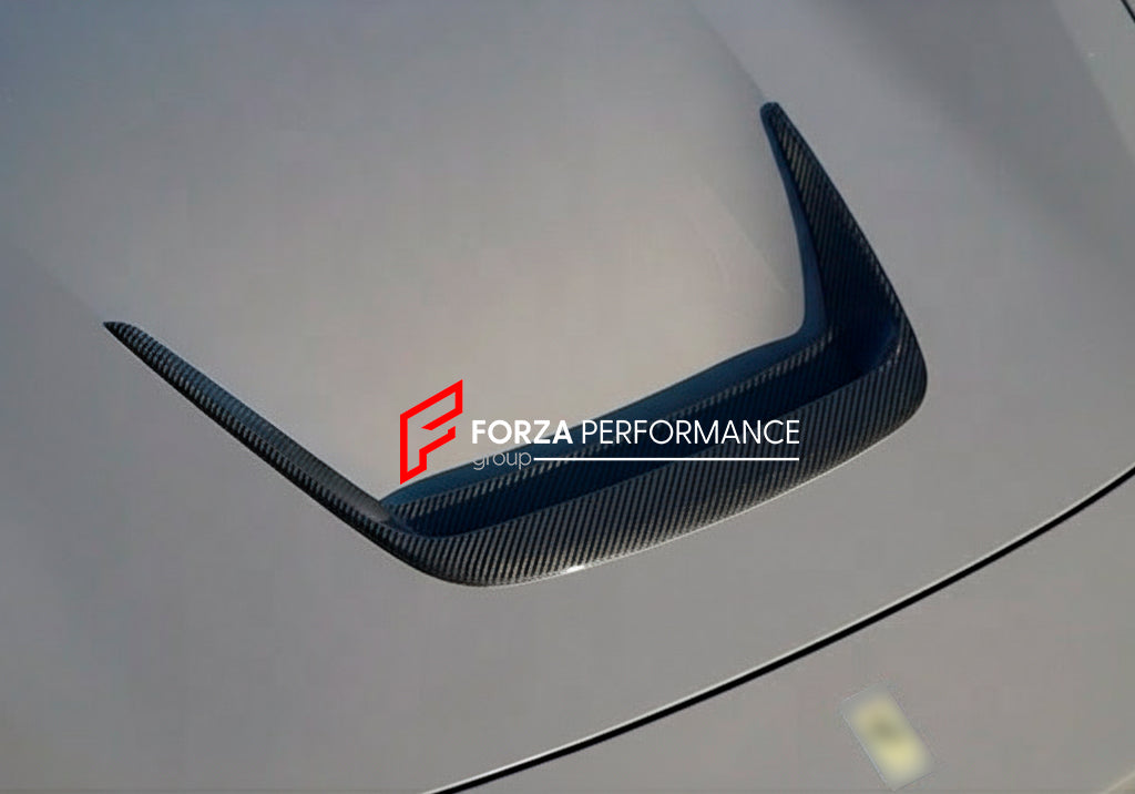 CARBON HOOD VENT COVER for FERRARI F8 TRIBUTO SPIDER 2019 - 2023