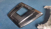 Carbon hood scoop transparent with glass for Mercedes-Benz G-class G400 G500 G450 G63 G550