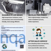 VW Transporter T6.1 2019-2024 Vland LED Headlights [E-mark]