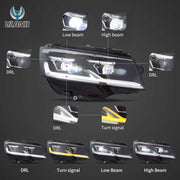 VW Transporter T6.1 2019-2024 Vland LED Headlights [E-mark]