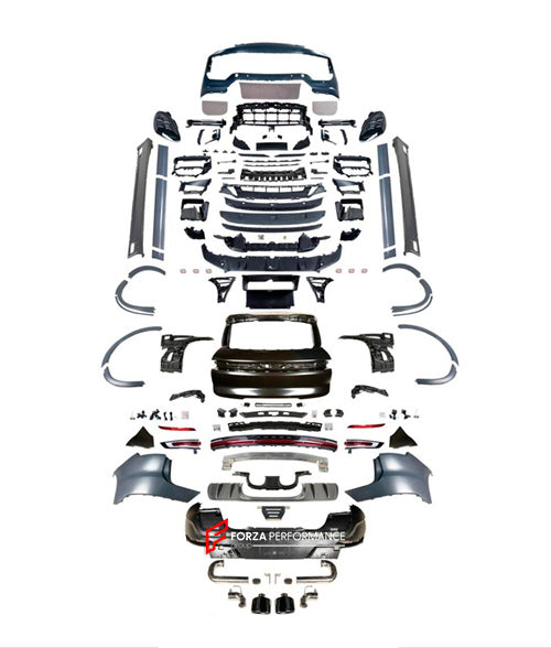 CONVERSION BODY KIT for PORSCHE CAYENNE 958.1 2011 - 2014 to CAYENNE TURBO GT 9Y0.2 2024