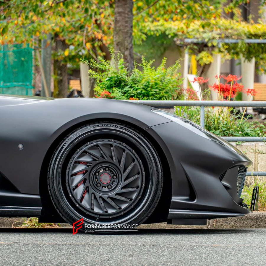 Buy Now 21 / 22 INCH FORGED WHEELS RIMS for FERRARI 812 GTS 2019+ and upgrade car parts from SIR Tuning at the Best Price. Headlights, Tail lights, Bodykits, Navigations, wheels and more - Fast & Free Shipping within Europe, US & Worldwide.