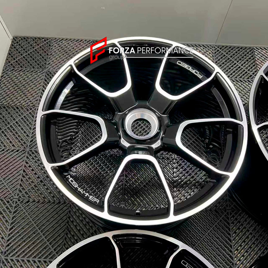 Buy Now 21 22 INCH FORGED CENTERLOCK WHEELS RIMS for PORSCHE 911 TURBO S 992.1 2024 and upgrade car parts from SIR Tuning at the Best Price. Headlights, Tail lights, Bodykits, Navigations, wheels and more - Fast & Free Shipping within Europe, US & Worldwide.