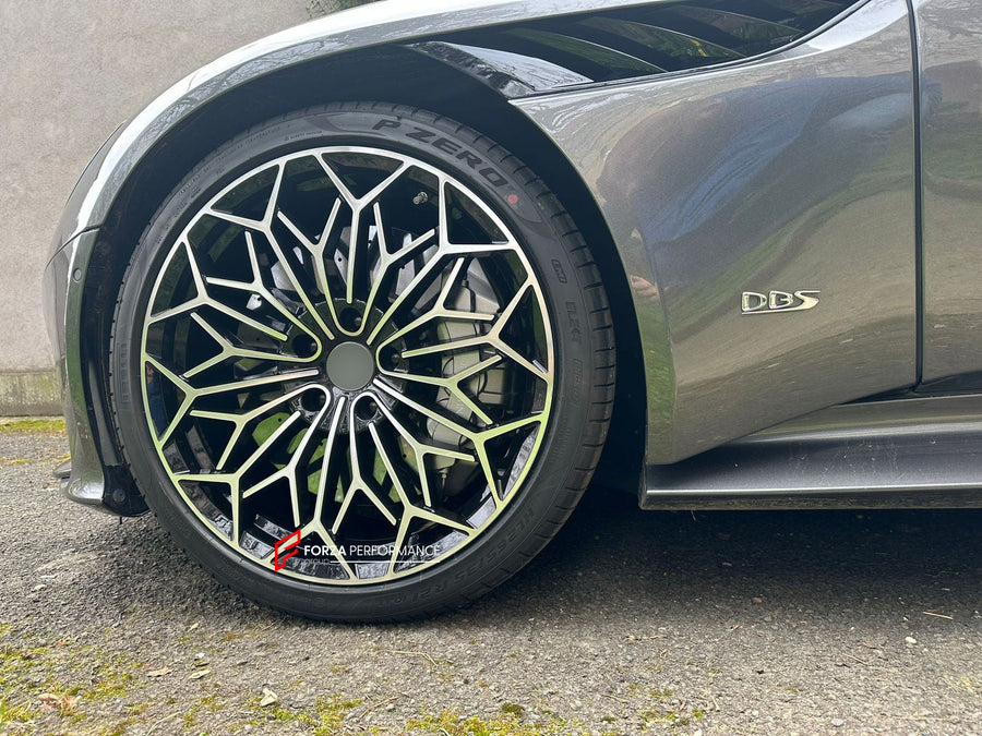 Buy Now 21 INCH FORGED WHEELS RIMS for ASTON MARTIN DBS SUPERLEGGERA OHMSS EDITION and upgrade car parts from SIR Tuning at the Best Price. Headlights, Tail lights, Bodykits, Navigations, wheels and more - Fast & Free Shipping within Europe, US & Worldwide.