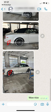 21 INCH FORGED WHEELS RIMS for ROLLS-ROYCE PHANTOM DROPHEAD COUPE 2007
