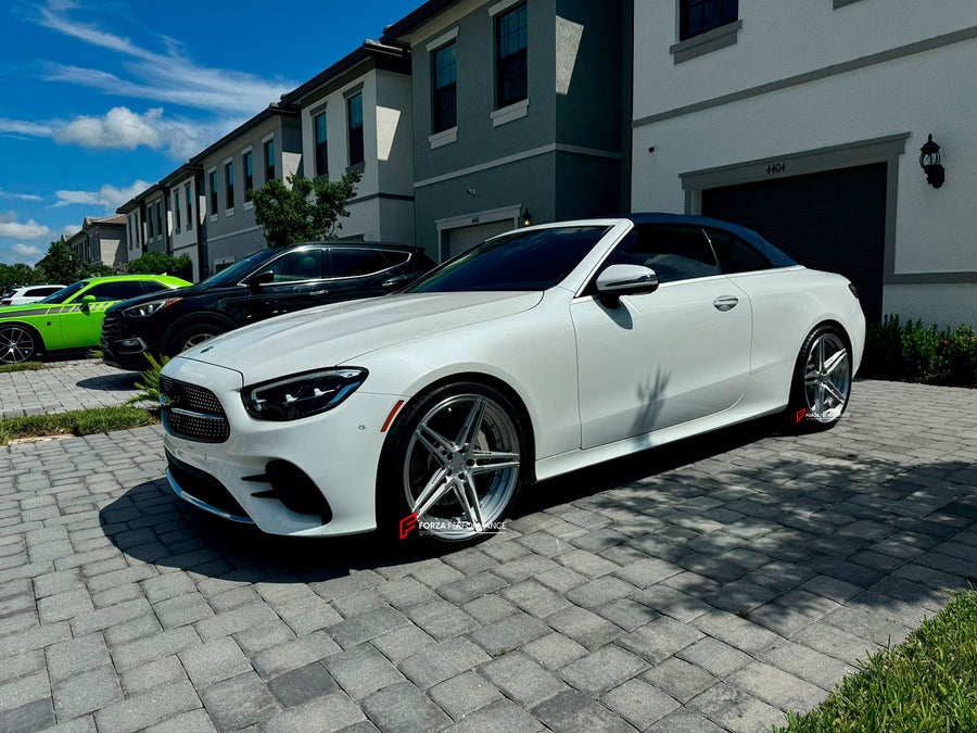 Buy Now 21 INCH FORGED WHEELS RIMS for MERCEDES BENZ E CLASS E450 COUPE 2022 and upgrade car parts from SIR Tuning at the Best Price. Headlights, Tail lights, Bodykits, Navigations, Gallery and more - Fast & Free Shipping within Europe, US & Worldwide.