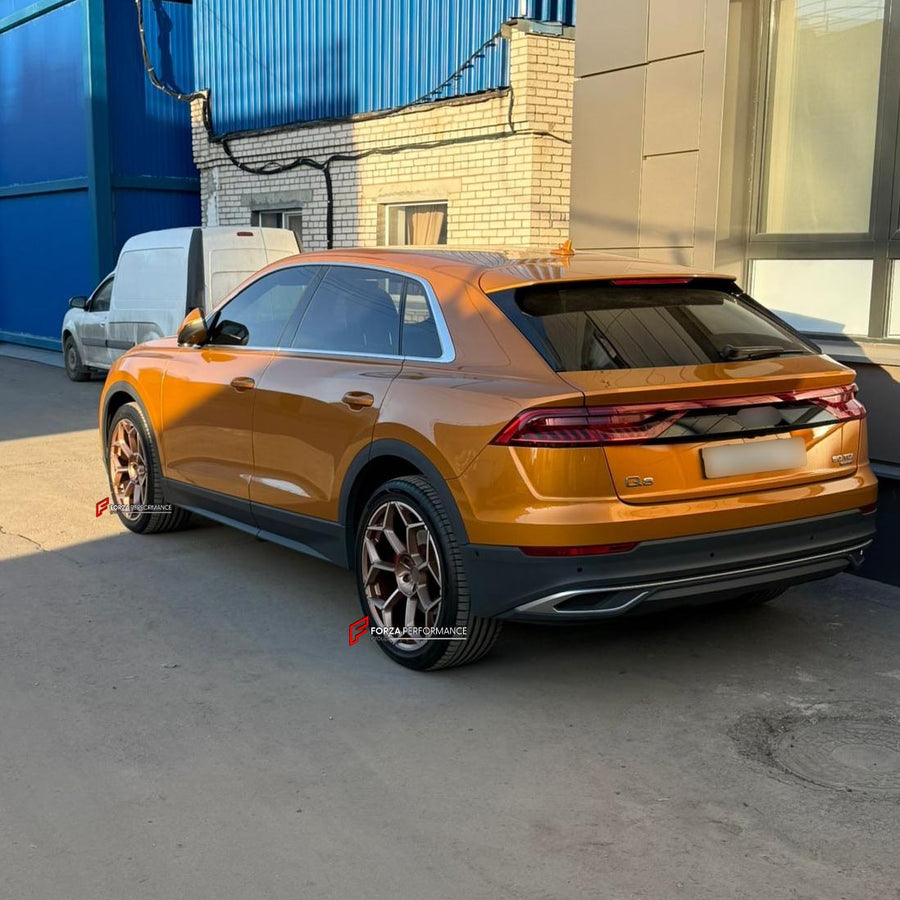 Buy Now 22 INCH FORGED WHEELS RIMS for AUDI Q8 4M FACELIFT and upgrade car parts from SIR Tuning at the Best Price. Headlights, Tail lights, Bodykits, Navigations, wheels and more - Fast & Free Shipping within Europe, US & Worldwide.