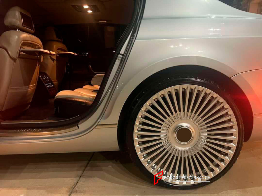 Buy Now 22 INCH FORGED WHEELS RIMS FOR BENTLEY FLYING SPUR 2008 and upgrade car parts from SIR Tuning at the Best Price. Headlights, Tail lights, Bodykits, Navigations, wheels and more - Fast & Free Shipping within Europe, US & Worldwide.