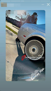 22 INCH FORGED WHEELS RIMS FOR BENTLEY FLYING SPUR 2008
