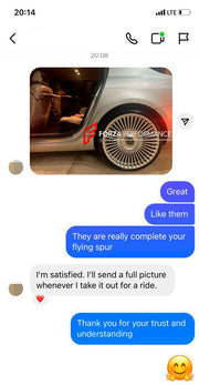 22 INCH FORGED WHEELS RIMS FOR BENTLEY FLYING SPUR 2008
