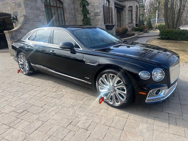 Buy Now 22 INCH FORGED WHEELS RIMS for BENTLEY FLYING SPUR AZURE 2026 and upgrade car parts from SIR Tuning at the Best Price. Headlights, Tail lights, Bodykits, Navigations, wheels and more - Fast & Free Shipping within Europe, US & Worldwide.