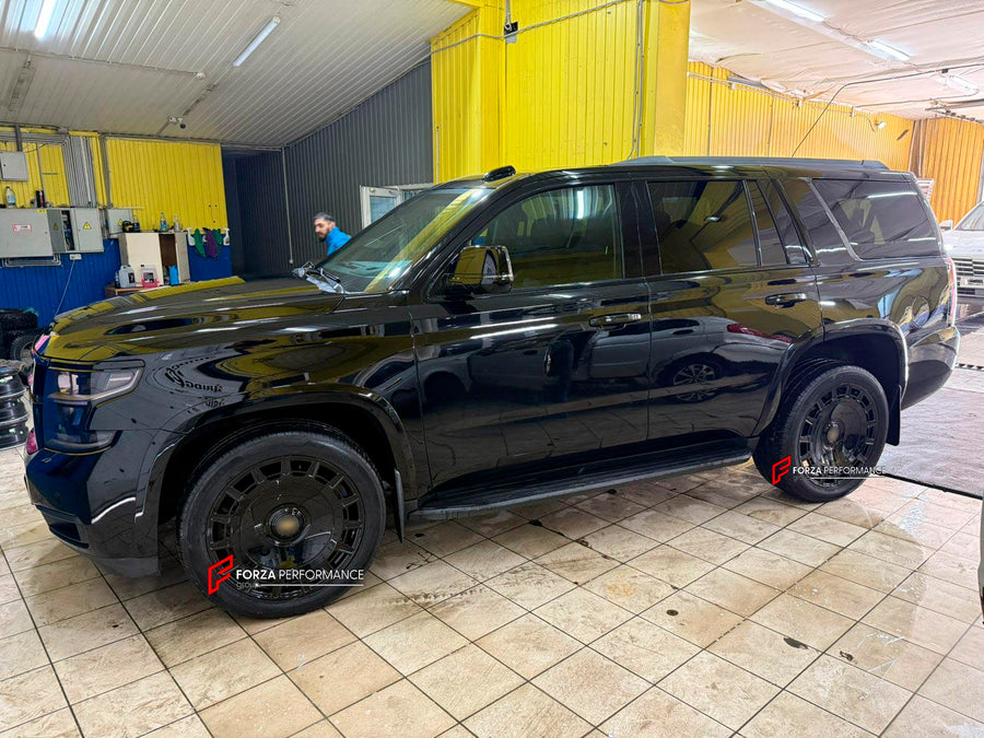 Buy Now 22 INCH FORGED WHEELS RIMS for CHEVROLET TAHOE IV GMTK2UC 2018 and upgrade car parts from SIR Tuning at the Best Price. Headlights, Tail lights, Bodykits, Navigations, wheels and more - Fast & Free Shipping within Europe, US & Worldwide.