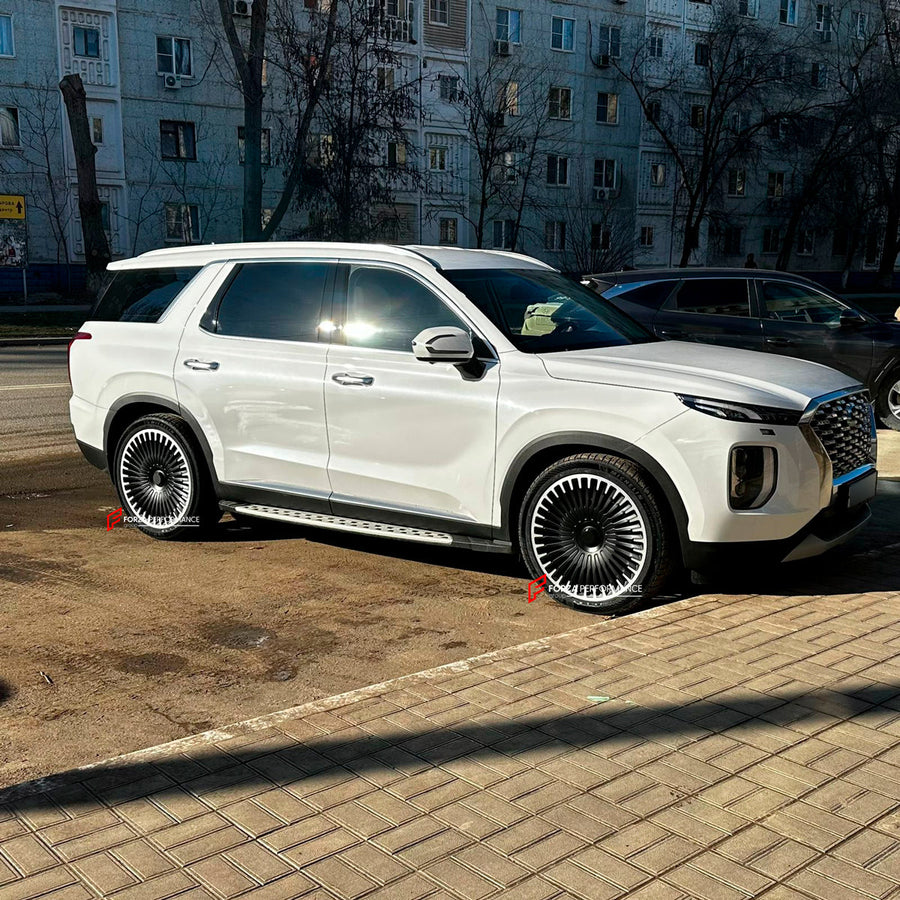 Buy Now 22 INCH FORGED WHEELS RIMS for HYUNDAI PALISADE 2019 and upgrade car parts from SIR Tuning at the Best Price. Headlights, Tail lights, Bodykits, Navigations, wheels and more - Fast & Free Shipping within Europe, US & Worldwide.